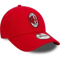 gorra-curva-roja-ajustable-para-nino-9forty-core-de-ac-milan-serie-a-de-new-era