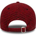 gorra-curva-roja-ajustable-9forty-houndstooth-de-ac-milan-serie-a-de-new-era