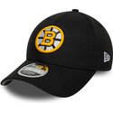 gorra-curva-negra-snapback-9forty-m-crown-team-de-boston-bruins-nhl-de-new-era
