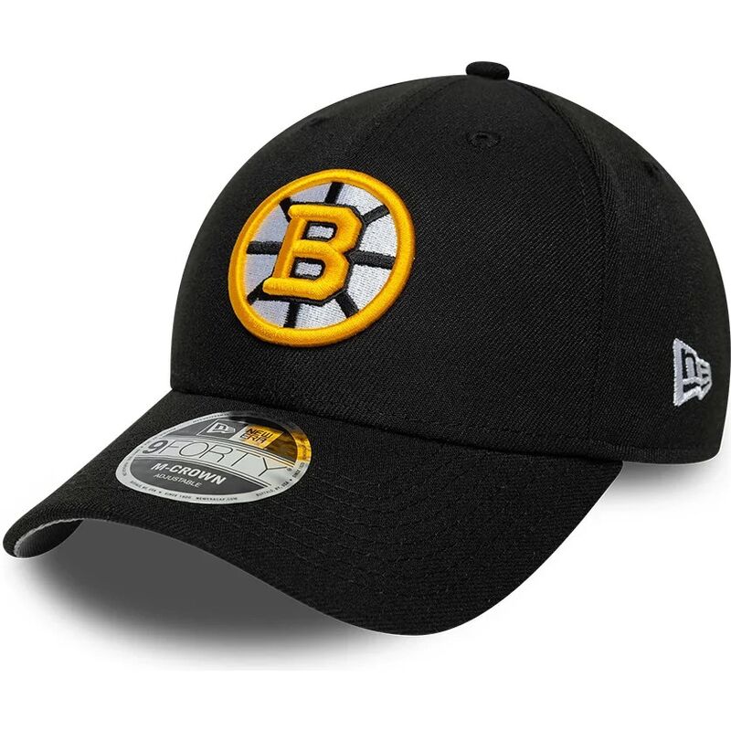 gorra-curva-negra-snapback-9forty-m-crown-team-de-boston-bruins-nhl-de-new-era
