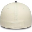 gorra-curva-beige-y-azul-marino-ajustada-39thirty-seasonal-de-associazione-sportiva-roma-serie-a-de-new-era