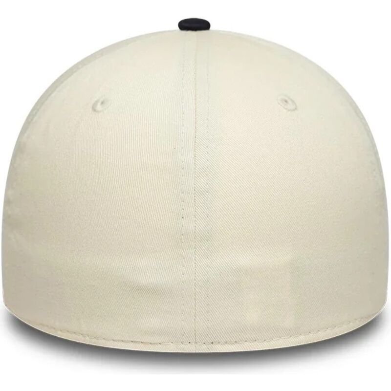 gorra-curva-beige-y-azul-marino-ajustada-39thirty-seasonal-de-associazione-sportiva-roma-serie-a-de-new-era