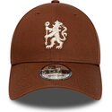 gorra-curva-marron-snapback-9forty-team-de-chelsea-football-club-premier-league-de-new-era