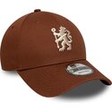 gorra-curva-marron-snapback-9forty-team-de-chelsea-football-club-premier-league-de-new-era