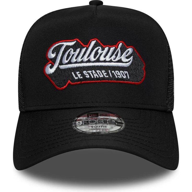 gorra-trucker-negra-para-nino-e-frame-patch-de-stade-toulousain-de-new-era gorra-trucker-negra-para-nino-e-frame-patch-de-stade-toulousain-de-new-era