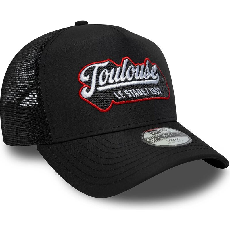 gorra-trucker-negra-para-nino-e-frame-patch-de-stade-toulousain-de-new-era gorra-trucker-negra-para-nino-e-frame-patch-de-stade-toulousain-de-new-era