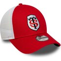 gorra-trucker-roja-y-blanca-ajustable-para-nino-9forty-league-de-stade-toulousain-top-14-de-new-era