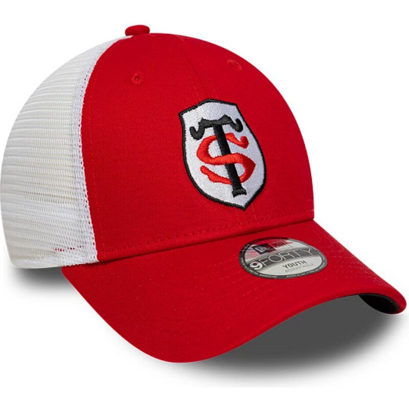 gorra-trucker-roja-y-blanca-ajustable-para-nino-9forty-league-de-stade-toulousain-top-14-de-new-era gorra-trucker-roja-y-blanca-ajustable-para-nino-9forty-league-de-stade-toulousain-top-14-de-new-era