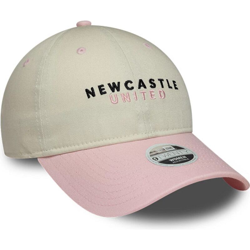 gorra-curva-beige-y-rosa-ajustable-para-mujer-9twenty-de-newcastle-united-football-club-premier-league-de-new-era gorra-curva-beige-y-rosa-ajustable-para-mujer-9twenty-de-newcastle-united-football-club-premier-league-de-new-era