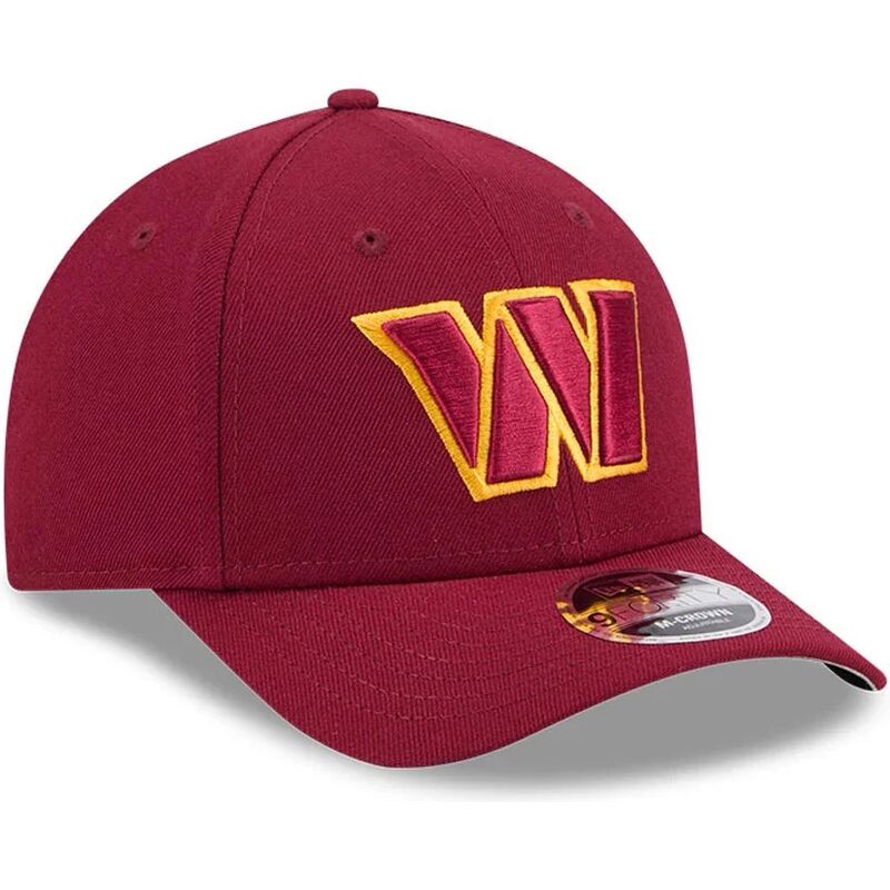 gorra-curva-roja-snapback-9forty-m-crown-team-de-washington-commanders-nfl-de-new-era