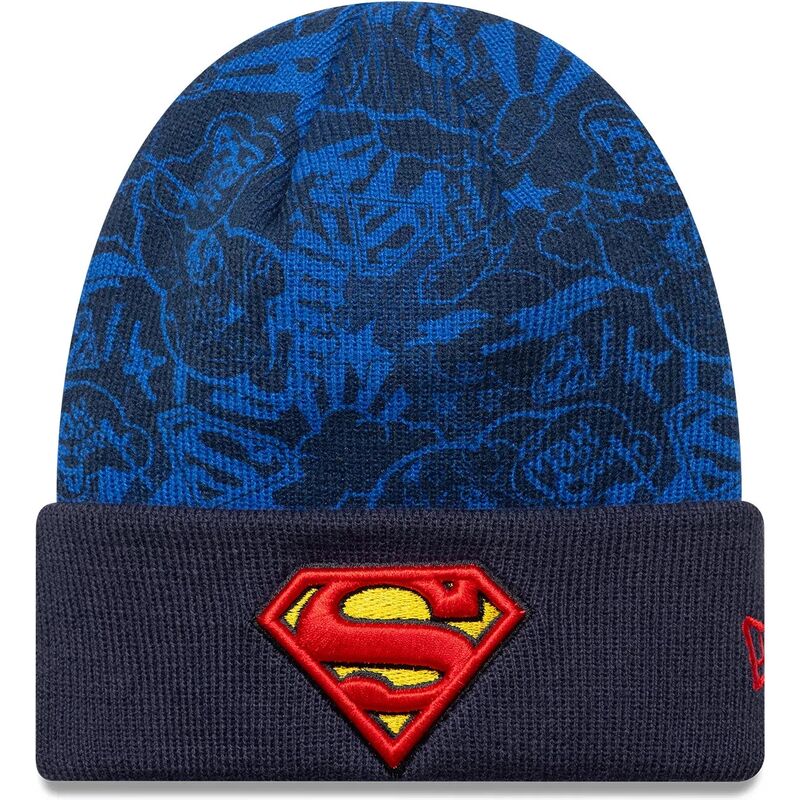 gorro-azul-marino-para-nino-de-superman-dc-comics-de-new-era