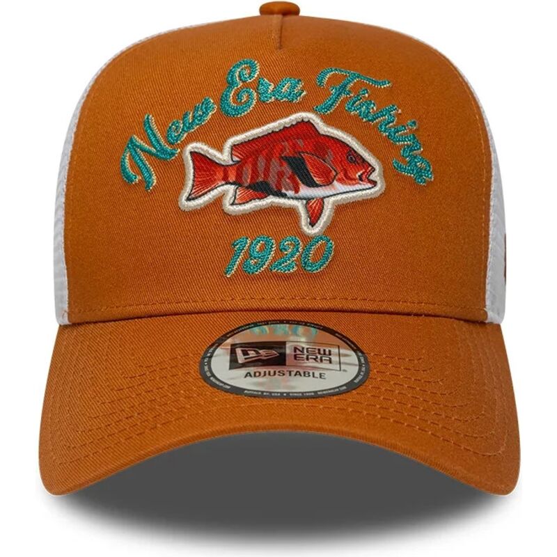 gorra-trucker-naranja-y-blanca-a-frame-fishing-de-new-era gorra-trucker-naranja-y-blanca-a-frame-fishing-de-new-era