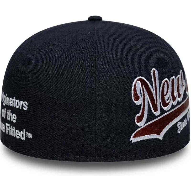 gorra-plana-azul-marino-ajustada-59fifty-originators-de-new-era gorra-plana-azul-marino-ajustada-59fifty-originators-de-new-era