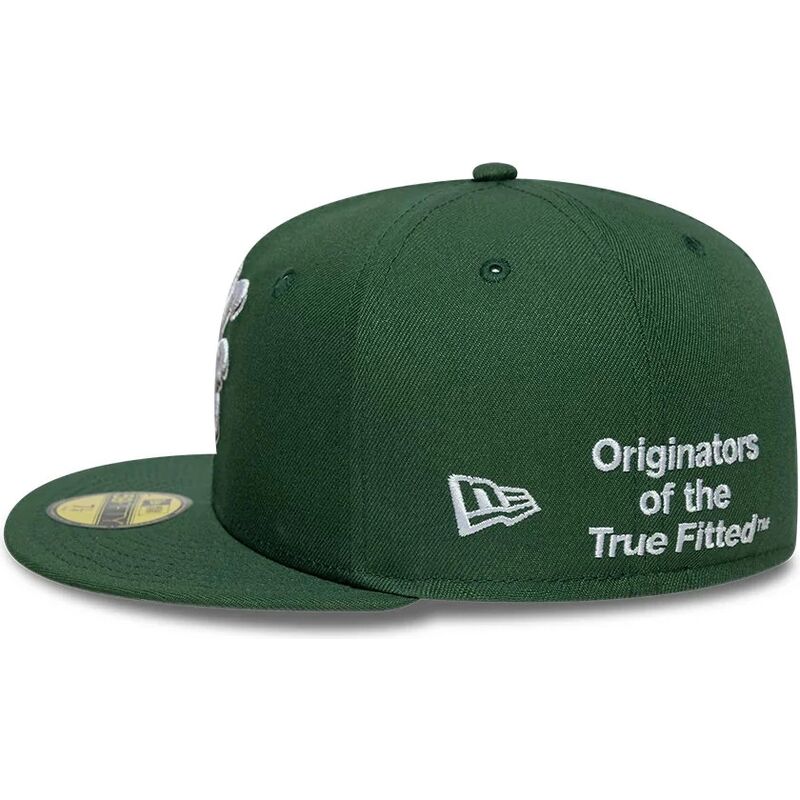gorra-plana-verde-ajustada-59fifty-originators-de-new-era gorra-plana-verde-ajustada-59fifty-originators-de-new-era