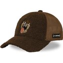 gorra-trucker-marron-diablo-de-tasmania-loo14-taz-looney-tunes-de-capslab