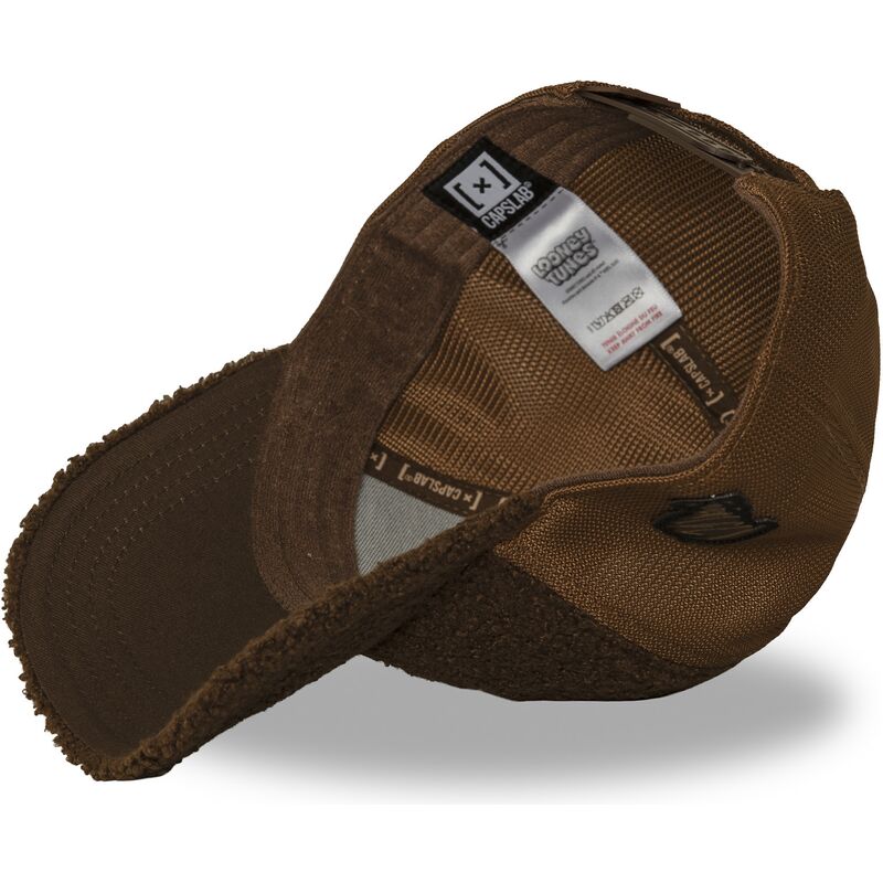 gorra-trucker-marron-diablo-de-tasmania-loo14-taz-looney-tunes-de-capslab