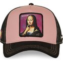 gorra-trucker-rosa-y-negra-mona-lisa-acid-art1-mona-monacid-famous-de-capslab