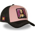 gorra-trucker-rosa-y-negra-mona-lisa-acid-art1-mona-monacid-famous-de-capslab
