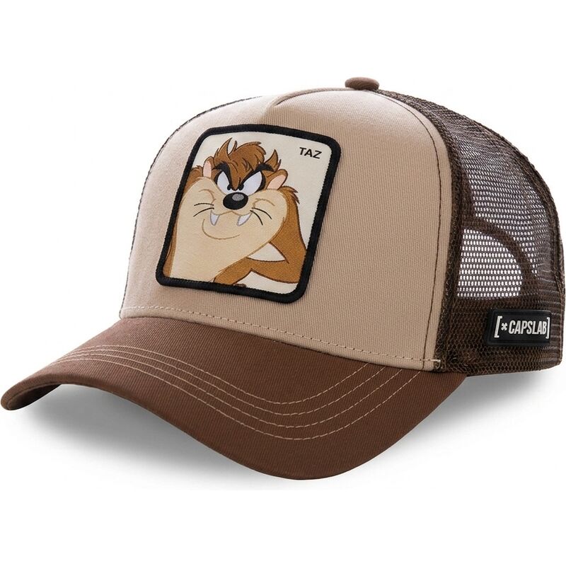 gorra-trucker-marron-diablo-de-tasmania-loo-taz2r-looney-tunes-de-capslab