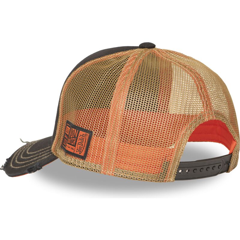 gorra-trucker-negra-y-beige-crew31-de-von-dutch gorra-trucker-negra-y-beige-crew31-de-von-dutch