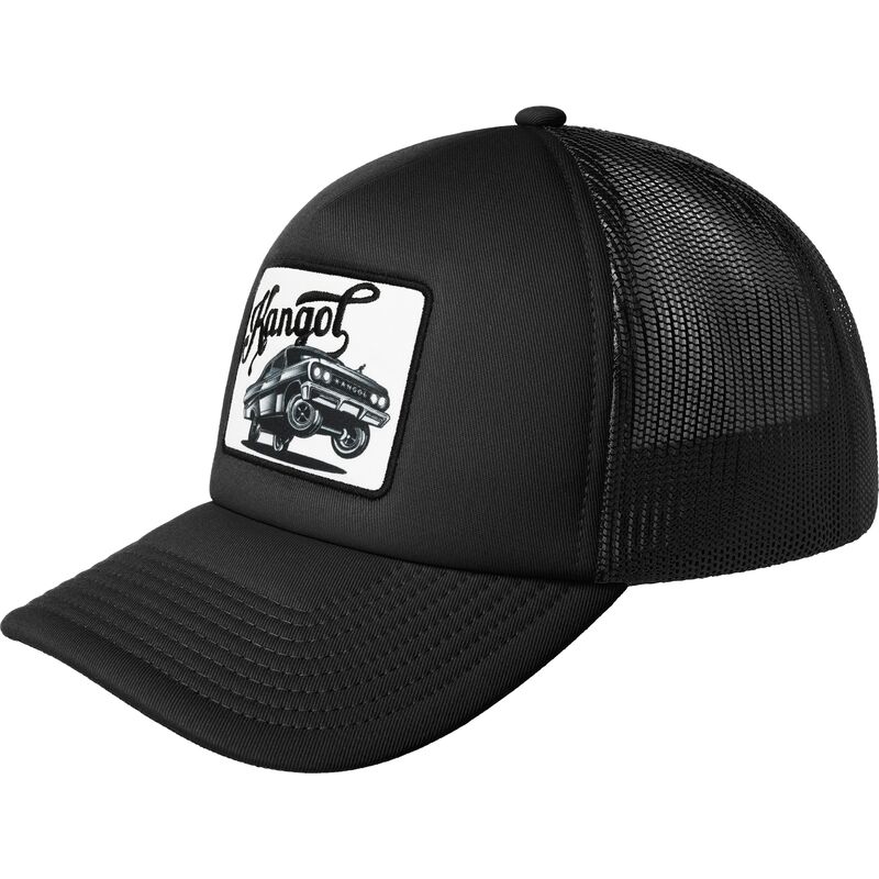 gorra-trucker-negra-lowrider-de-kangol gorra-trucker-negra-lowrider-de-kangol
