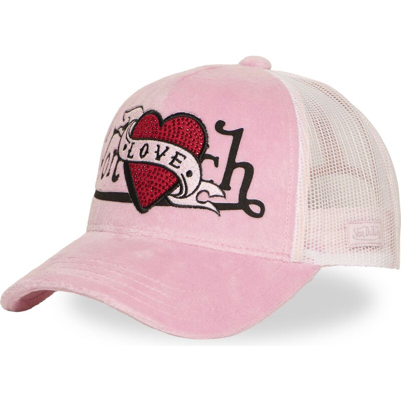 gorra-trucker-rosa-love-p-de-von-dutch