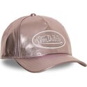 gorra-curva-rosa-ajustable-shinr-de-von-dutch