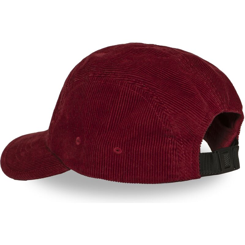 gorra-5-panel-curva-roja-ajustable-c5p-vel04-de-von-dutch