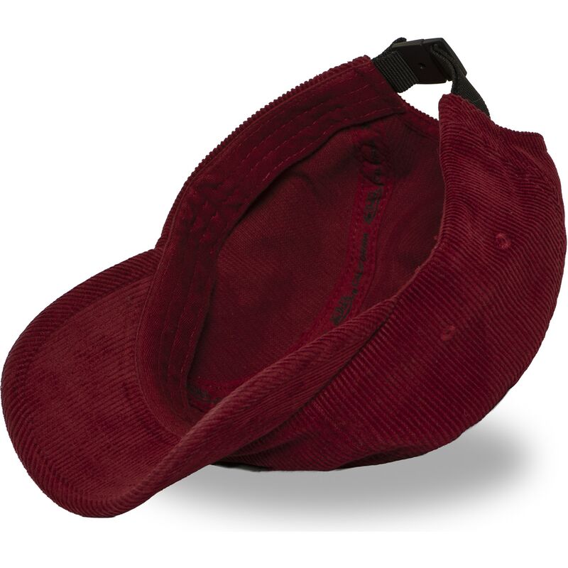 gorra-5-panel-curva-roja-ajustable-c5p-vel04-de-von-dutch