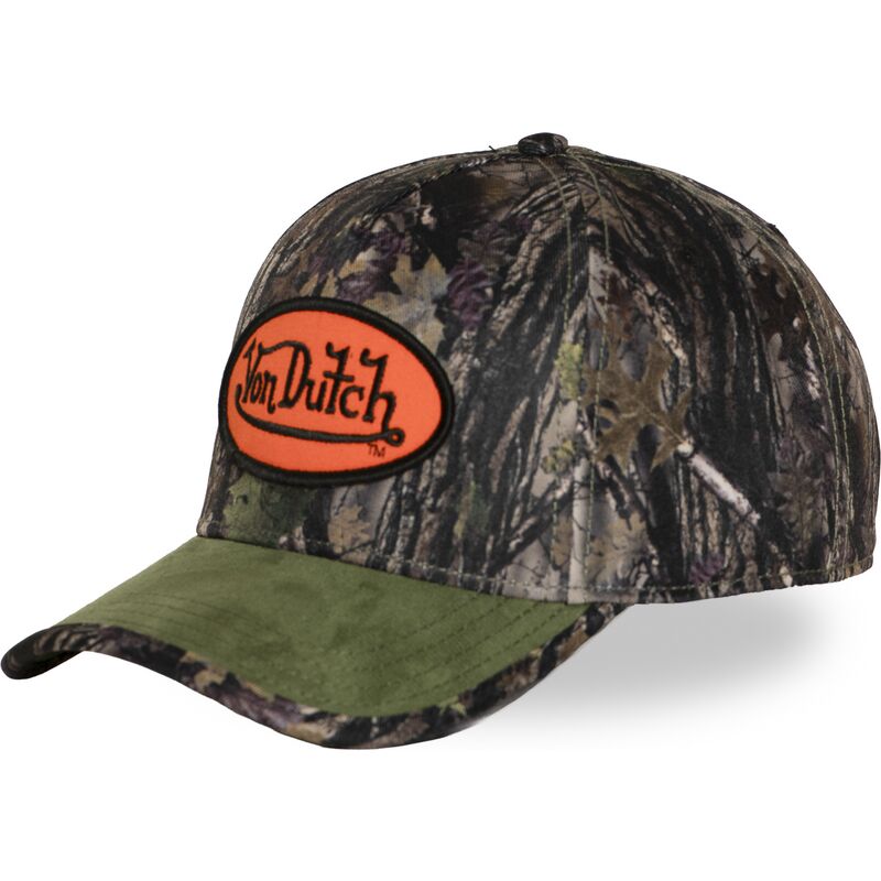gorra-curva-verde-y-marron-snapback-reka01-de-von-dutch