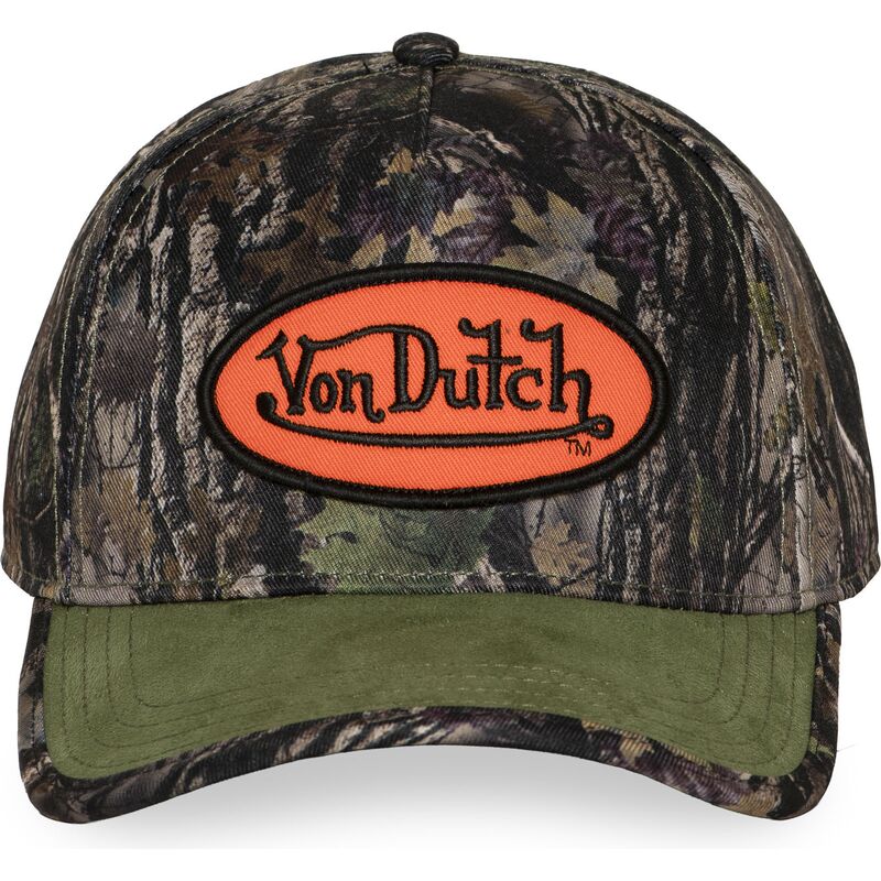 gorra-curva-verde-y-marron-snapback-reka01-de-von-dutch