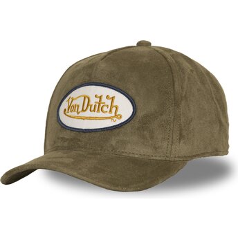 Gorra curva verde snapback FUR FK de Von Dutch