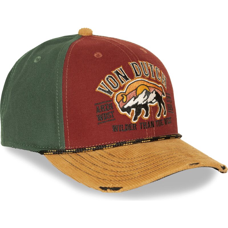 gorra-curva-roja-y-gris-snapback-sem15-de-von-dutch gorra-curva-roja-y-gris-snapback-sem15-de-von-dutch