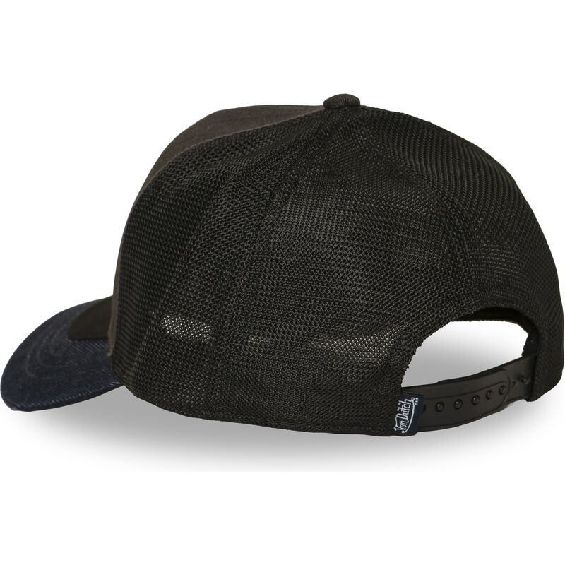 gorra-trucker-gris-y-negra-shield06-de-von-dutch gorra-trucker-gris-y-negra-shield06-de-von-dutch