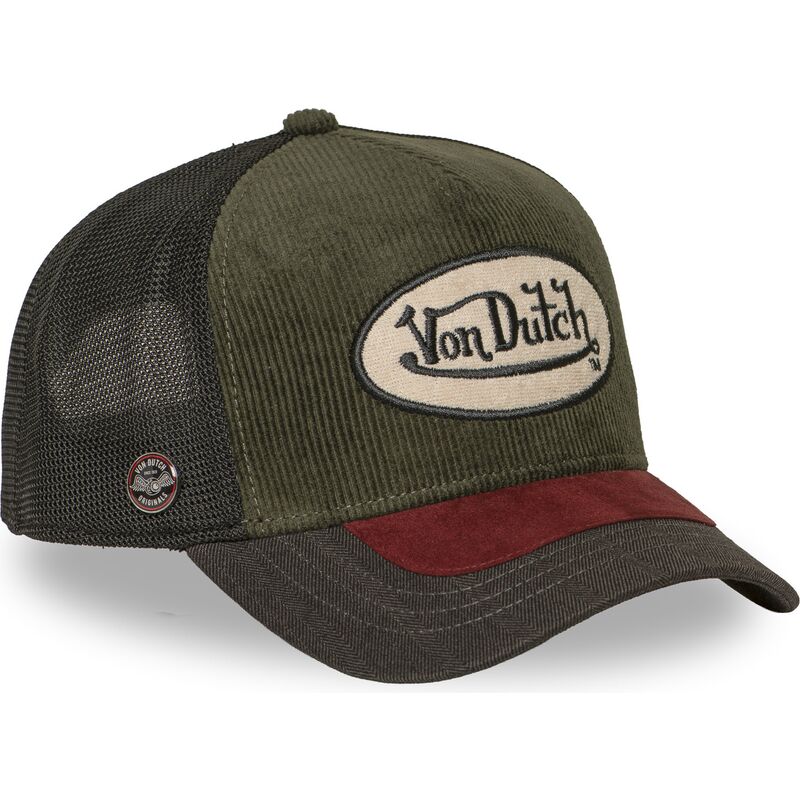 gorra-trucker-verde-y-roja-shield07-de-von-dutch
