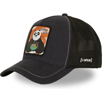 Gorra trucker negra Po KFP2 PAN Kung Fu Panda de Capslab
