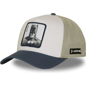Gorra trucker beige y azul marino Batman DC12 BICO DC Comics de Capslab