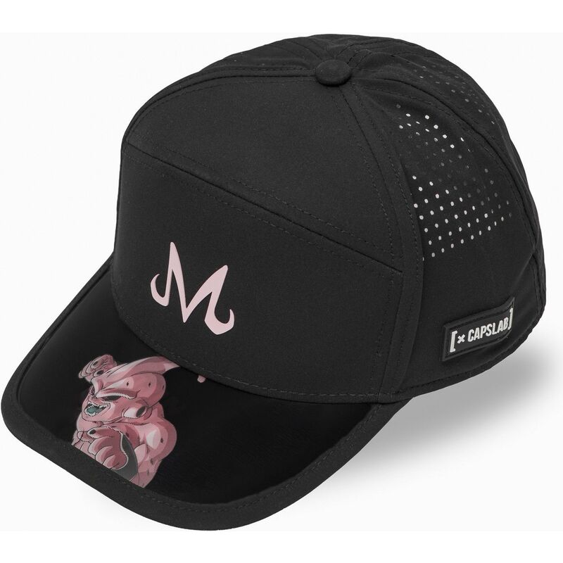 gorra-curva-negra-ajustable-kid-buu-dbz10-bu2-dragon-ball-de-capslab