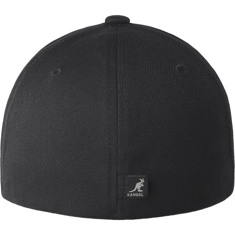 gorra-curva-negra-ajustada-wool-flexfit-baseball-beluga-black-de-kangol