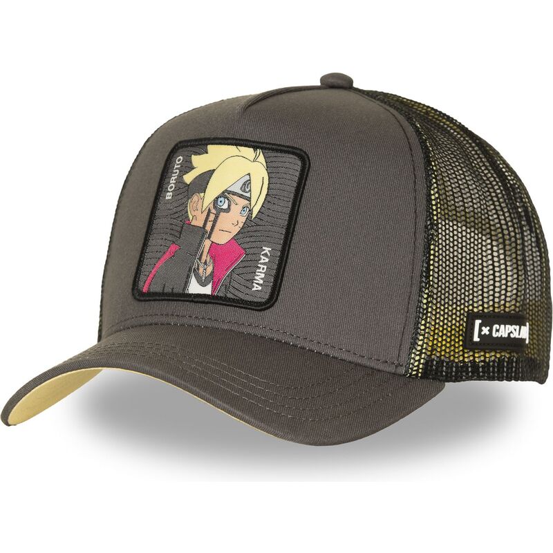 gorra-trucker-gris-boruto-karma-bor-kar-de-capslab