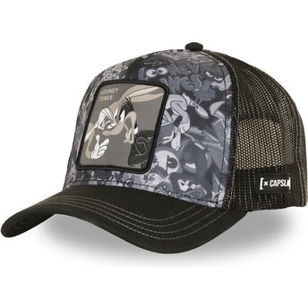 Gorra trucker negra Bugs Bunny y Pato Lucas LOO14 DUO...