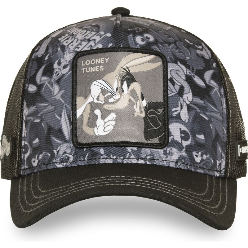 gorra-trucker-negra-bugs-bunny-y-pato-lucas-loo14-duo-looney-tunes-de-capslab