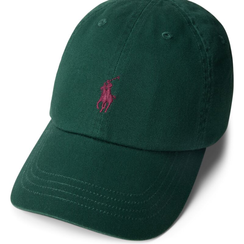 gorra-curva-verde-oscuro-ajustable-con-logo-granate-cotton-chino-classic-sport-de-polo-ralph-lauren