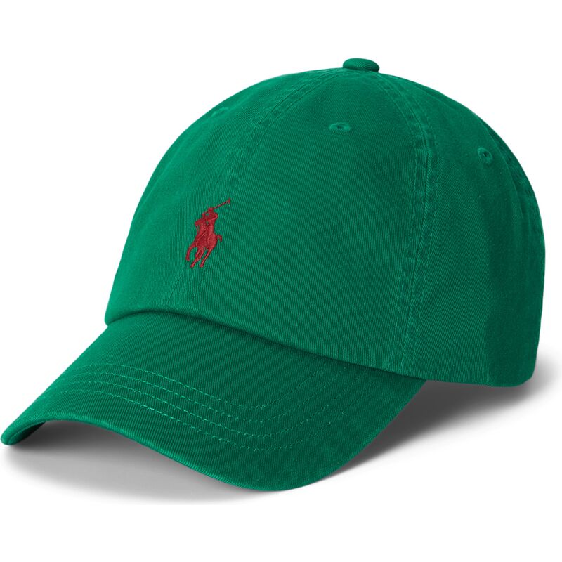 gorra-curva-verde-ajustable-con-logo-rojo-cotton-chino-classic-sport-de-polo-ralph-lauren
