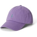 gorra-curva-violeta-ajustable-con-logo-gris-cotton-chino-classic-sport-de-polo-ralph-lauren