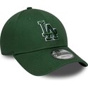 gorra-curva-verde-ajustable-con-logo-verde-9forty-team-outline-de-los-angeles-dodgers-mlb-de-new-era