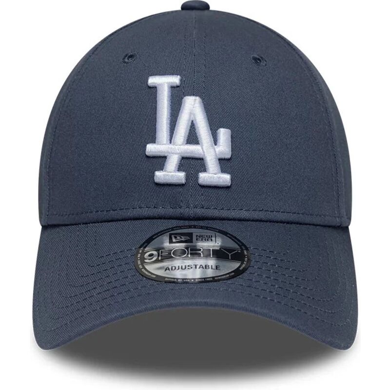 gorra-curva-gris-ajustable-9forty-league-essential-de-los-angeles-dodgers-mlb-de-new-era