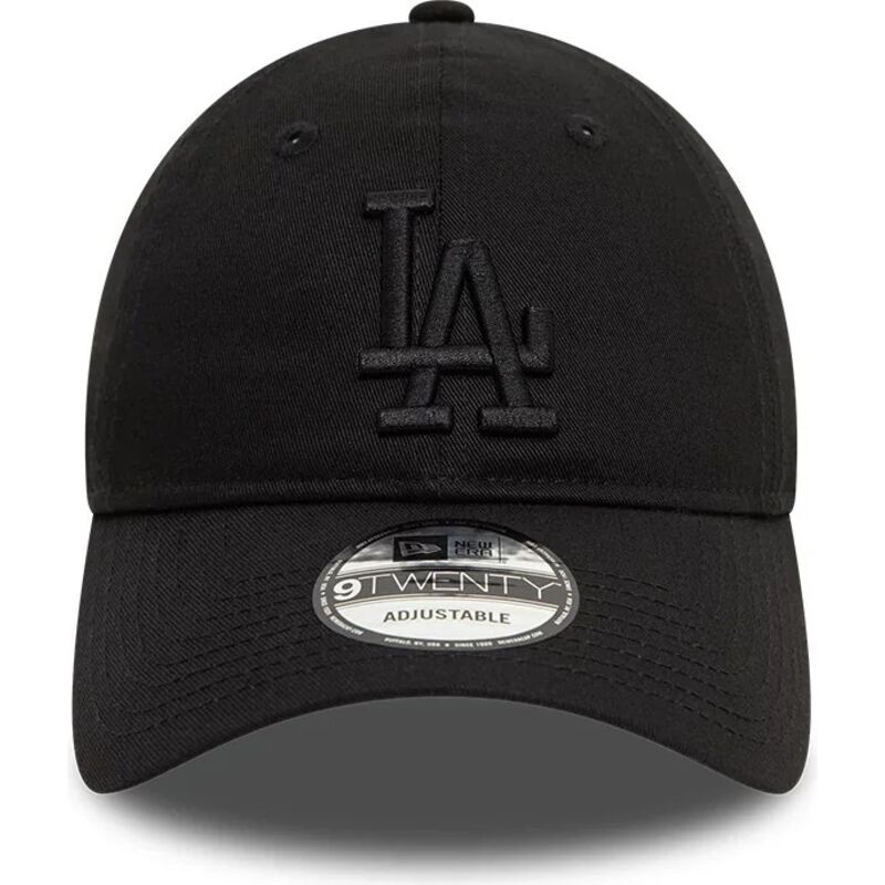 gorra-curva-negra-ajustable-con-logo-negro-9twenty-league-essential-de-los-angeles-dodgers-mlb-de-new-era gorra-curva-negra-ajustable-con-logo-negro-9twenty-league-essential-de-los-angeles-dodgers-mlb-de-new-era
