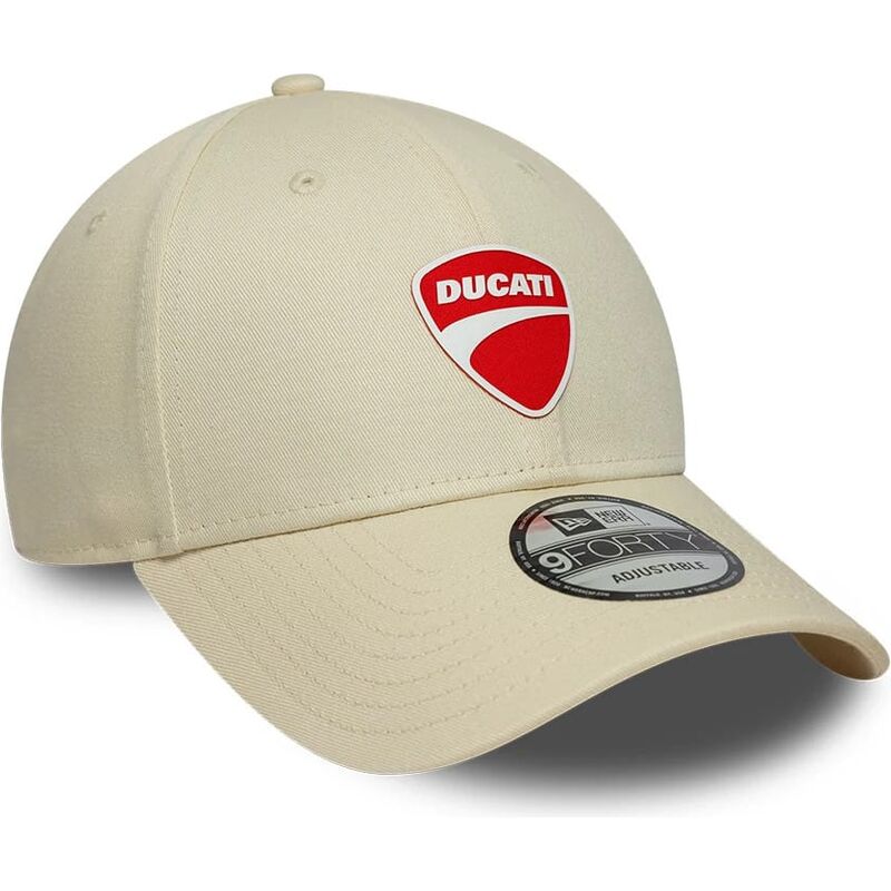 gorra-curva-beige-ajustable-9forty-core-de-ducati-motor-motogp-de-new-era