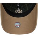gorra-curva-verde-y-beige-ajustable-9twenty-mix-check-de-new-york-yankees-mlb-de-new-era